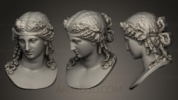 Busts and heads antique and historical (BUSTA_0020) 3D model for CNC machine